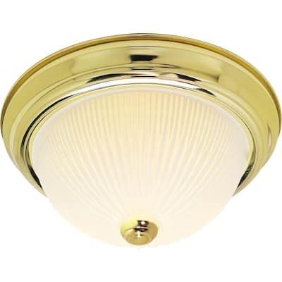 3-Light 15 In. Flush Mount