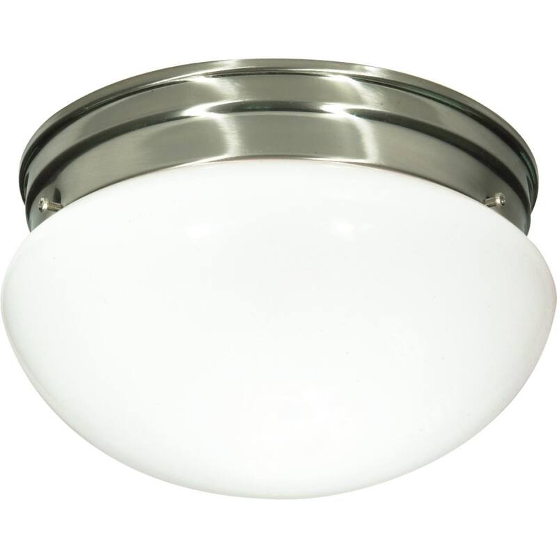 2-Light 10 In. Mushroom Flush