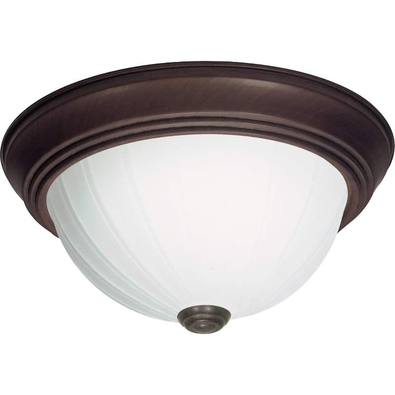 3-Light 15 In. Flush Mount