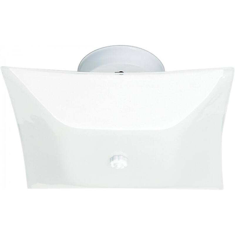 2-Light 12 In. Square Ceiling