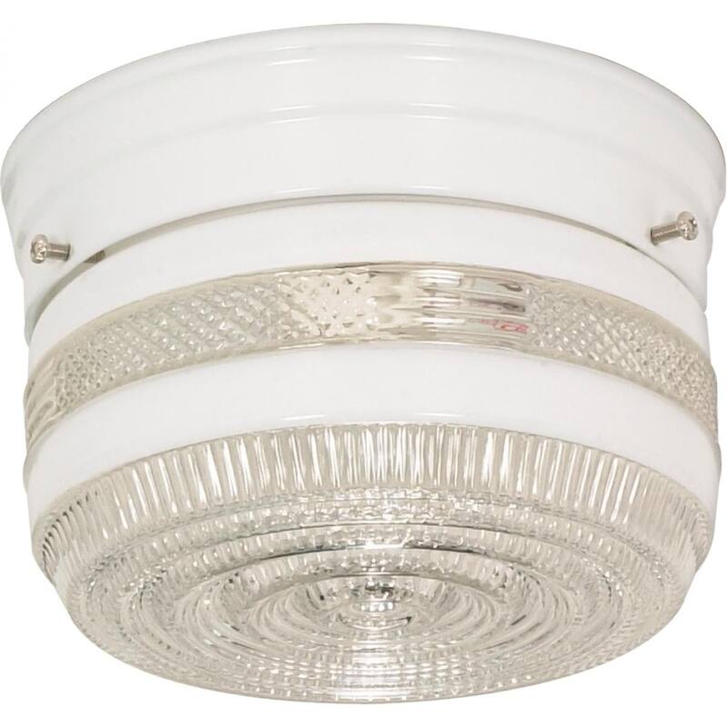 1-Light Small Flush Mount Drum
