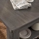 Brandi Grey Counter Height Table with Side Storage by iNSPIRE Q Classic - Thumbnail 1