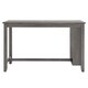 Brandi Grey Counter Height Table with Side Storage by iNSPIRE Q Classic - Thumbnail 3