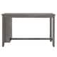 Brandi Grey Counter Height Table with Side Storage by iNSPIRE Q Classic - Thumbnail 5