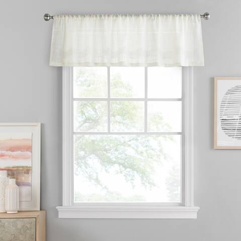 Porch & Den Templar Solid Color Window Valance