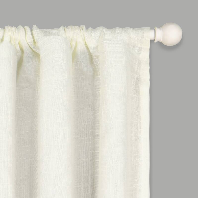 Porch & Den Templar Solid Color Window Valance
