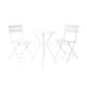 preview thumbnail 6 of 15, COSCO Outdoor Living 3 Piece Bistro Set with 2 Folding Chairs