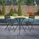 preview thumbnail 3 of 15, COSCO Outdoor Living 3 Piece Bistro Set with 2 Folding Chairs
