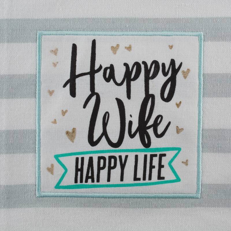 DII Wedding Themed Embellished Dishtowel Set