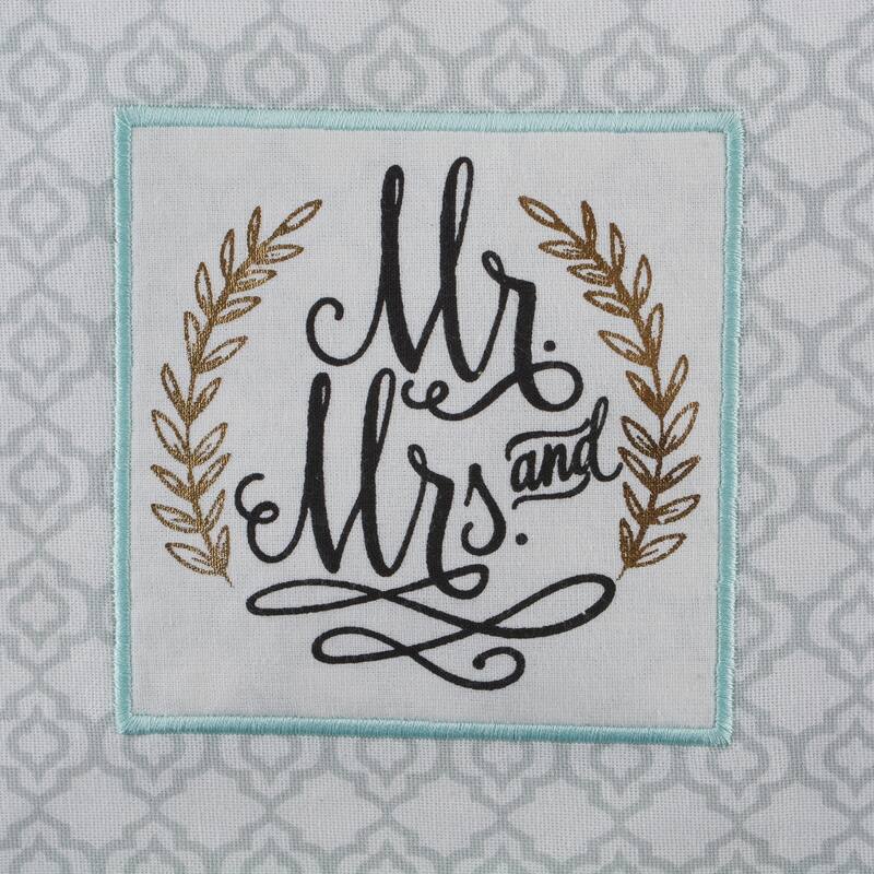 DII Wedding Themed Embellished Dishtowel Set