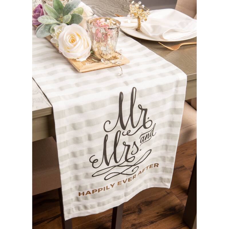 DII Wedding Themed Table Runner