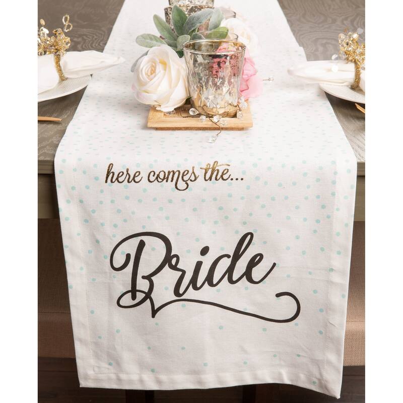 DII Wedding Themed Table Runner