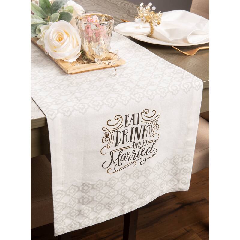 DII Wedding Themed Table Runner
