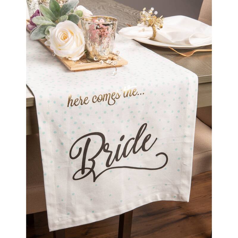 DII Wedding Themed Table Runner