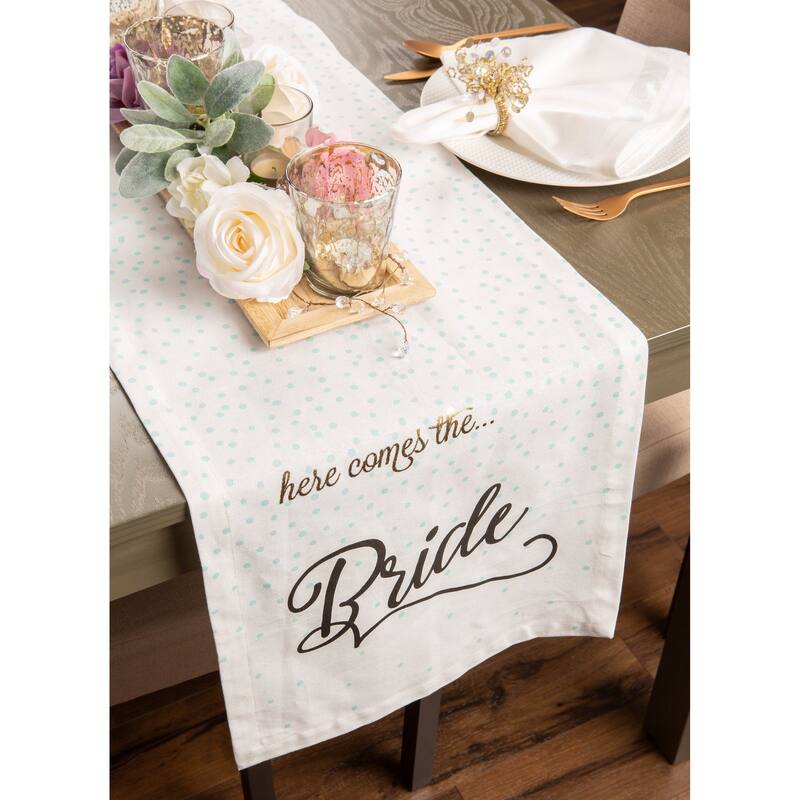 DII Wedding Themed Table Runner