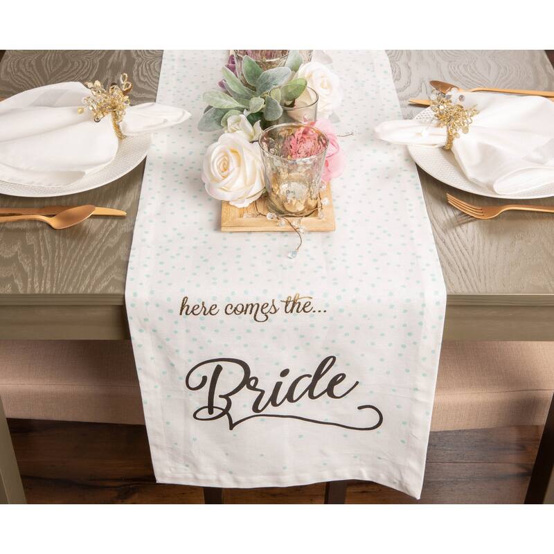 DII Wedding Themed Table Runner