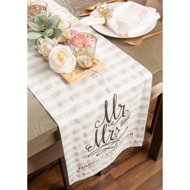 DII Wedding Themed Table Runner
