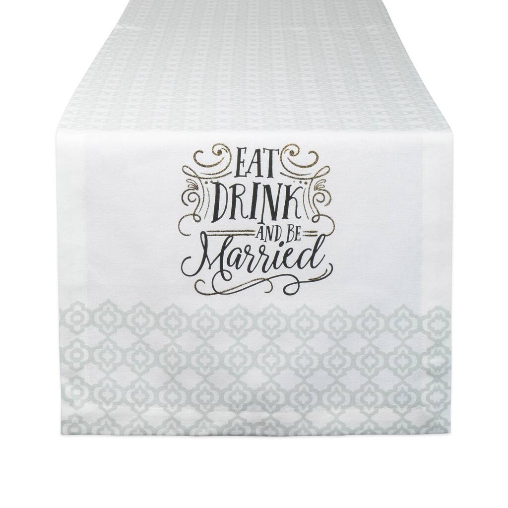 DII Wedding Themed Table Runner