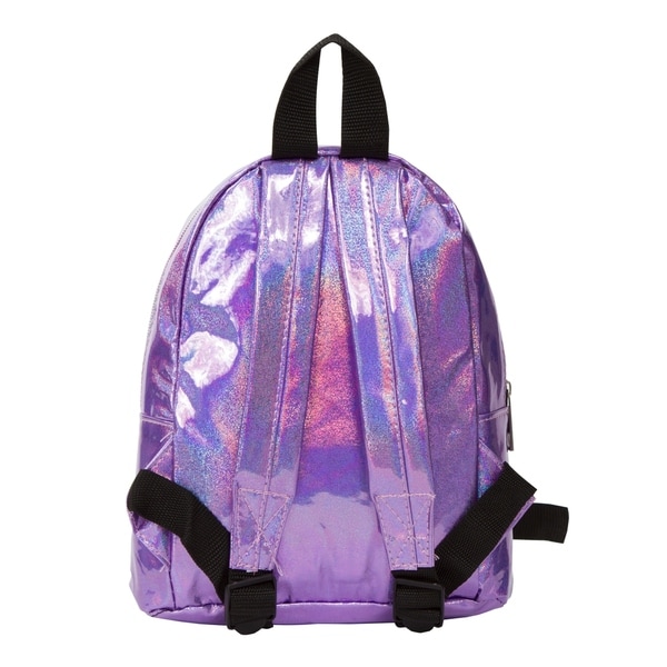 purple glitter backpack