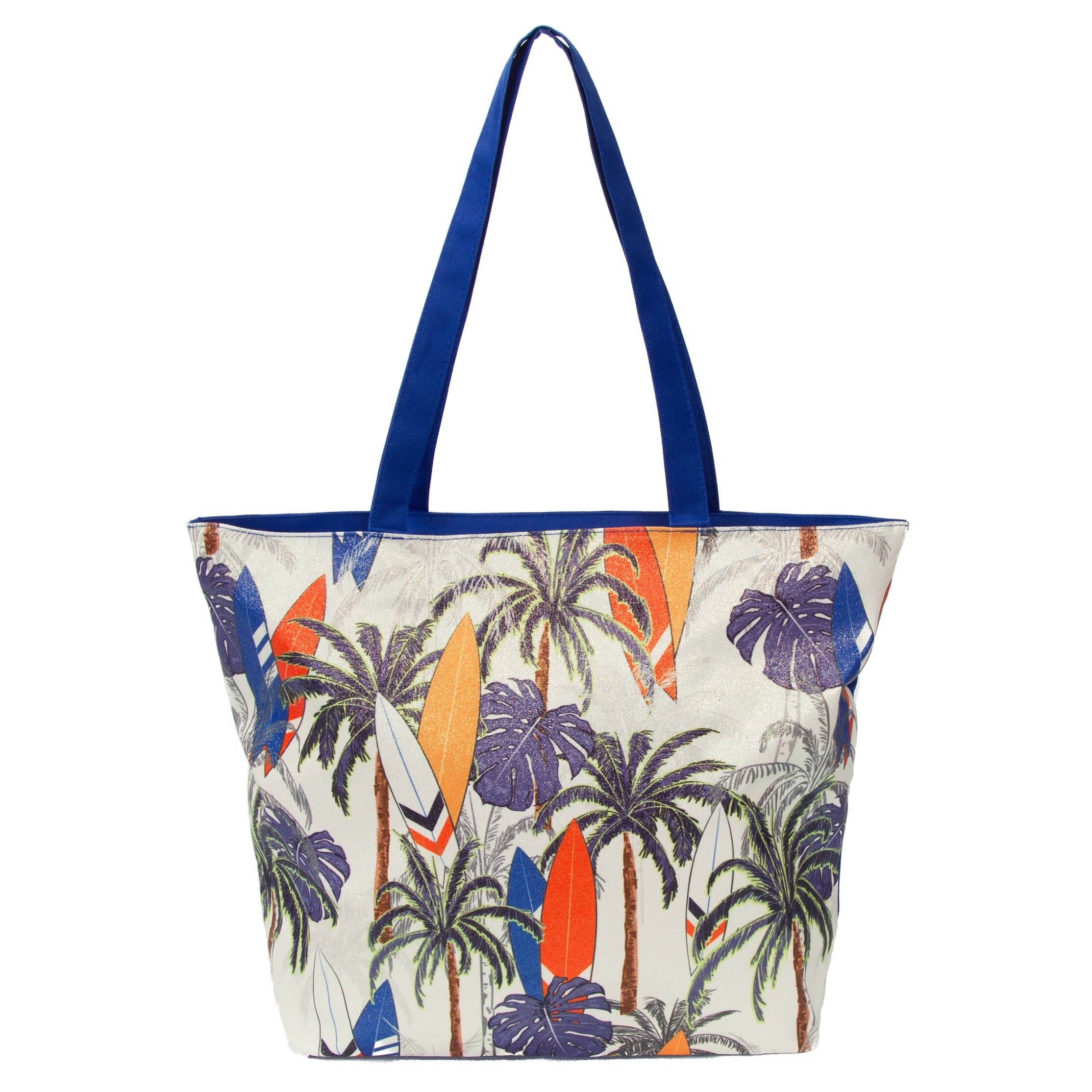 palm tree tote bag