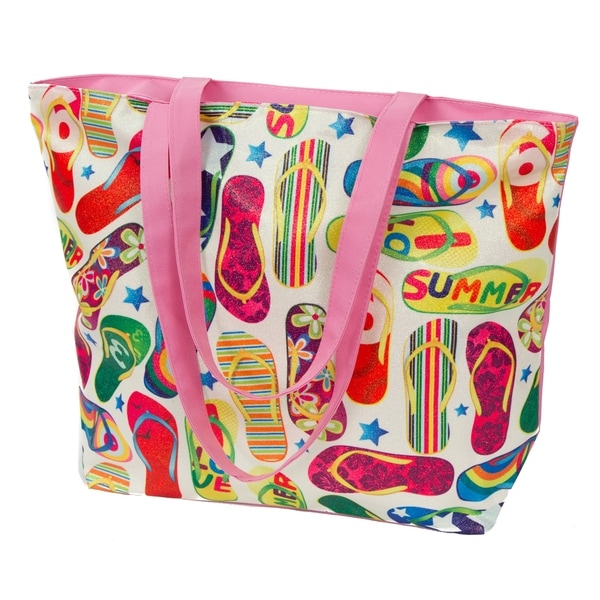 Glitter Tote Bag, Flip Flop Tote Bag - Bed Bath & Beyond