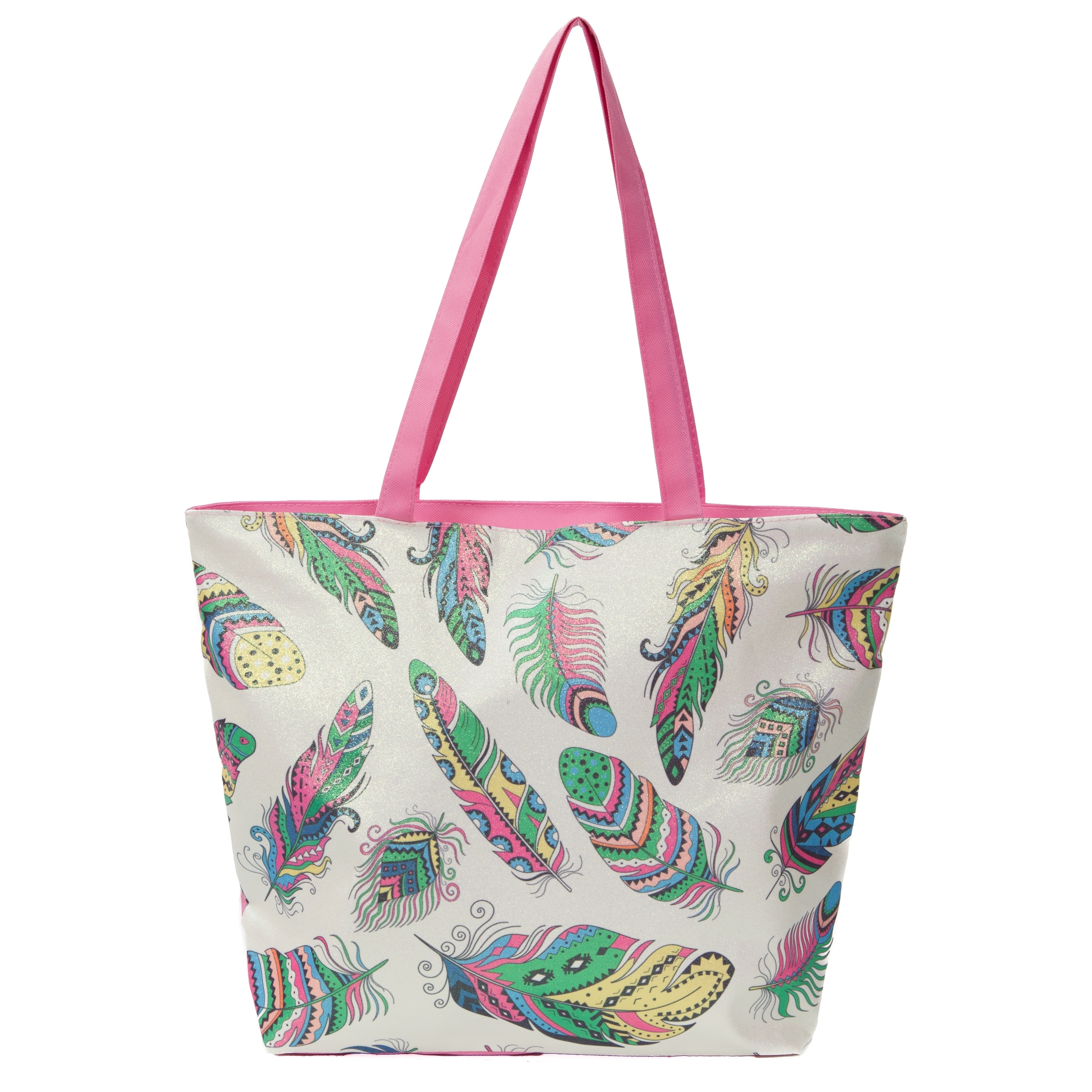 glitter tote bag