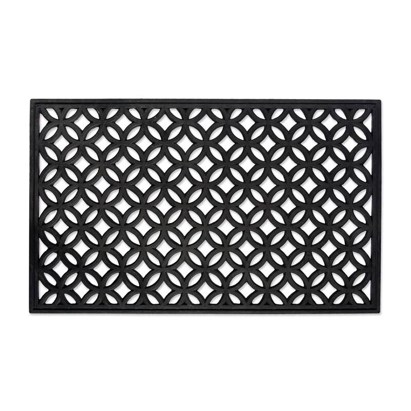 DII Rubber Doormat - Lattice