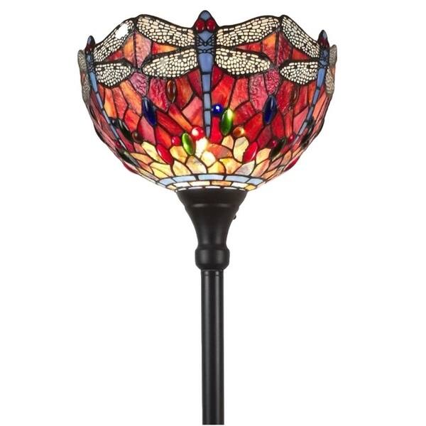 Tiffany Style Floor Lamp Torchiere Standing 72 Tall Tiffany Style Floor Lamp Torchiere Standing 72 Tall