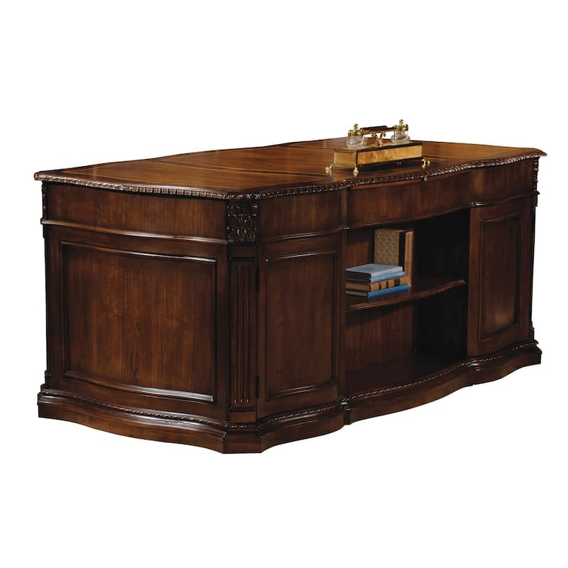 Solid Wood Executive Office Desk - Home Office