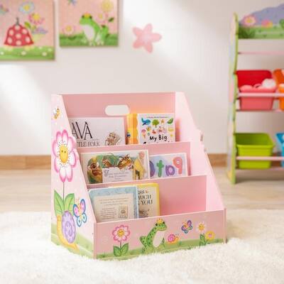 Buy Pink Bookcases And Shelves Kids Storage Toy Boxes Online