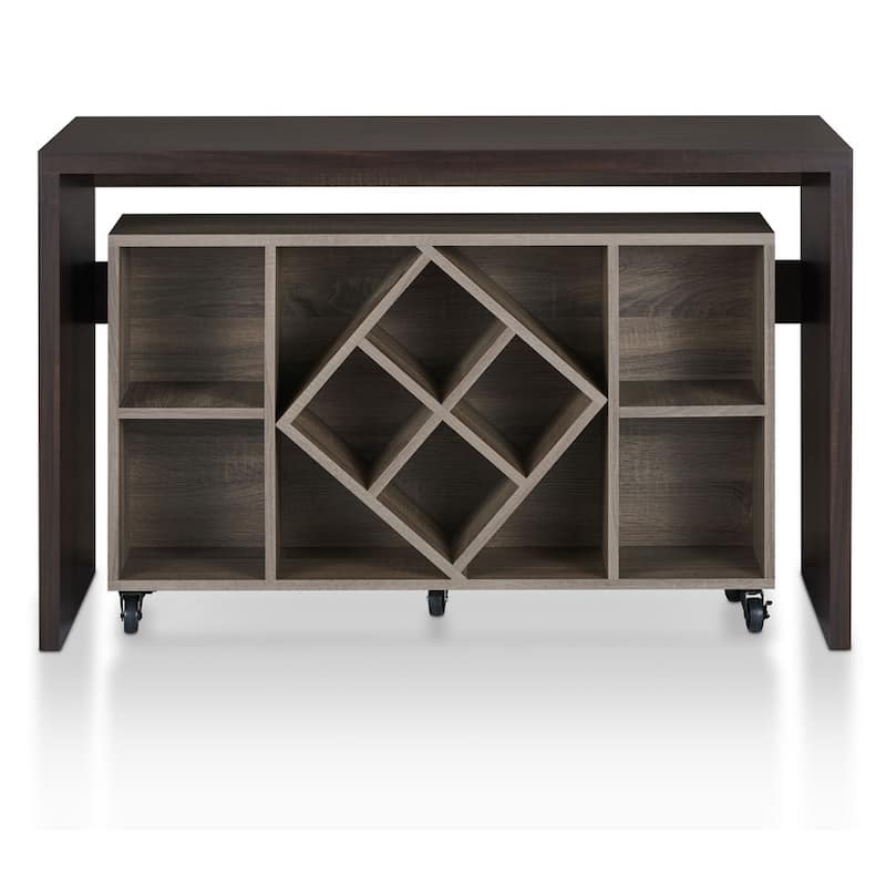 Samtredia Chestnut Brown 47-inch Wood Modular Computer Desk by Copper Grove