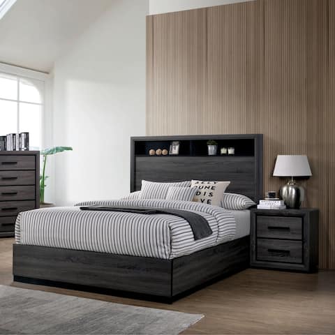 Strick & Bolton Soami Grey 2-piece Bedroom Set
