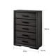 preview thumbnail 10 of 8, Furniture of America Soami Grey 3-piece Bedroom Set with Shelves