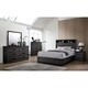 preview thumbnail 2 of 8, Furniture of America Soami Grey 3-piece Bedroom Set with Shelves