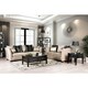 preview thumbnail 2 of 9, Furniture of America Lawanda Beige Upholstered 2-piece Living Room Set