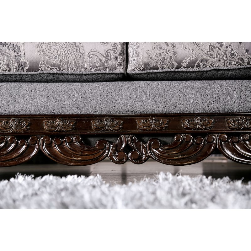 Dikic Traditional Chenille Rolled Arms 2-Piece Living Room Set by Gracewood Hollow