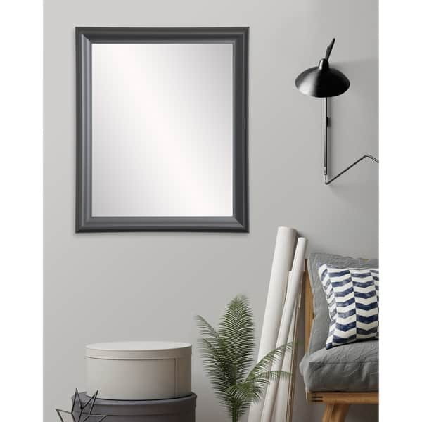 Modern Matte Black Accent Mirror Bed Bath & Beyond 28414758