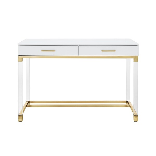 high gloss writing desk