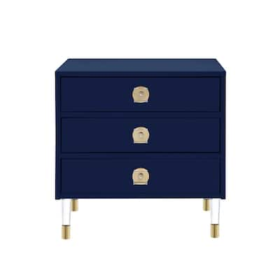 Buy Size 3 Drawer Blue Nightstands Bedside Tables Online At Overstock Out Of Stock Included Our Best Bedroom Furniture Deals