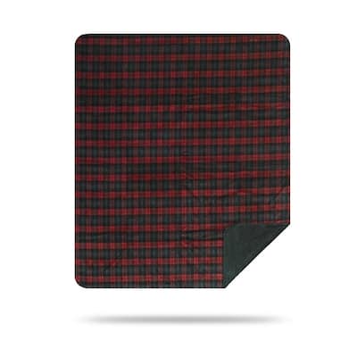 Denali Classic Plaid/Spruce Microplush Blanket