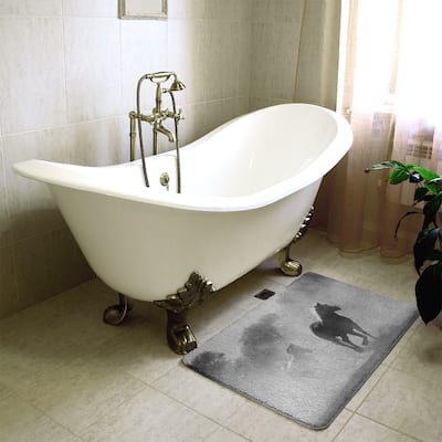 Smith Galloping Horses Bath Mat