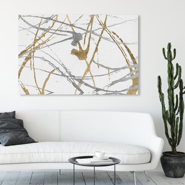 Oliver Gal 'Precious Metals' Abstract Wall Art Canvas