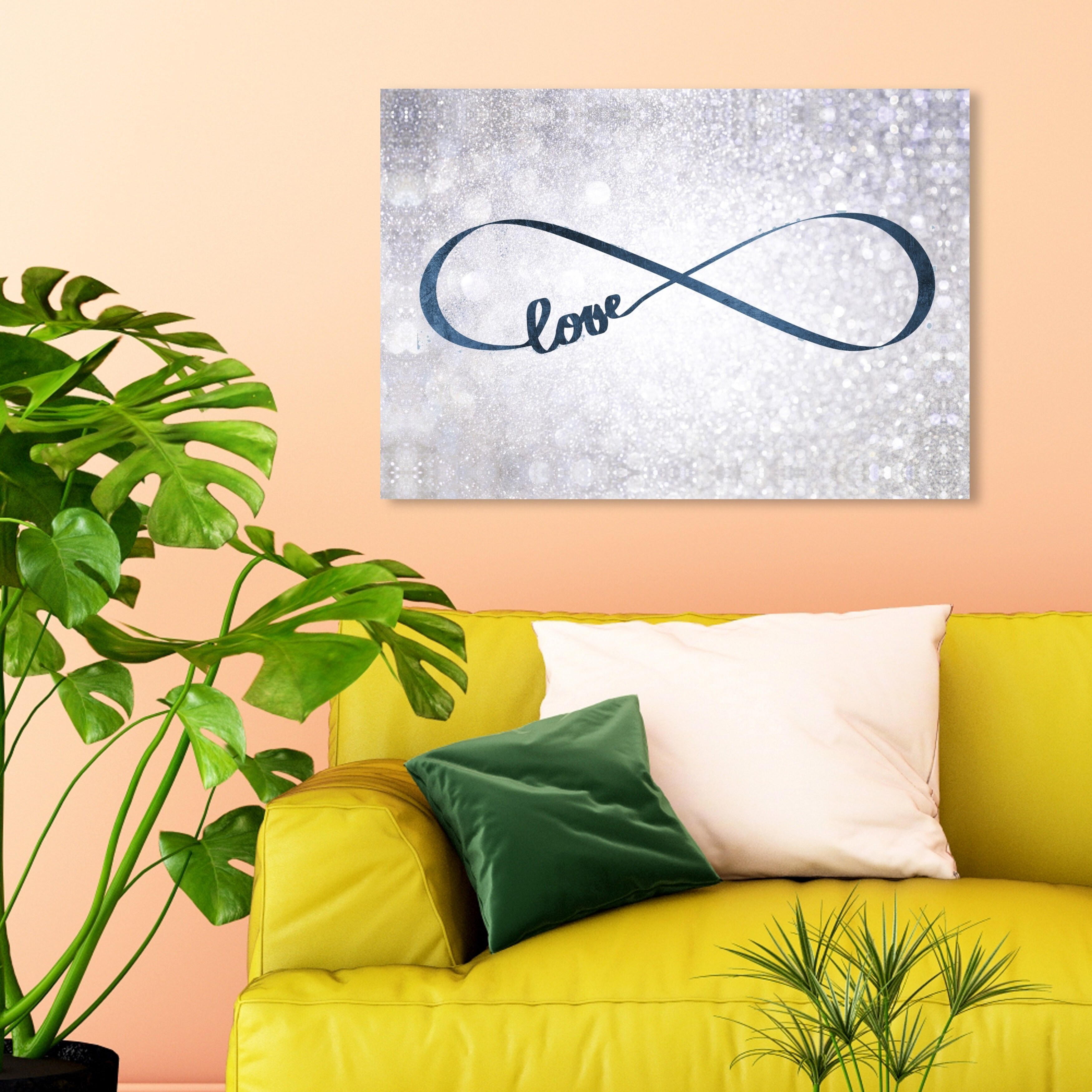 速達発送★Oliver Gal★Sparkle Love★キャンバス38x25cm Oliver-Gal-Sparkle-Love-Snow-