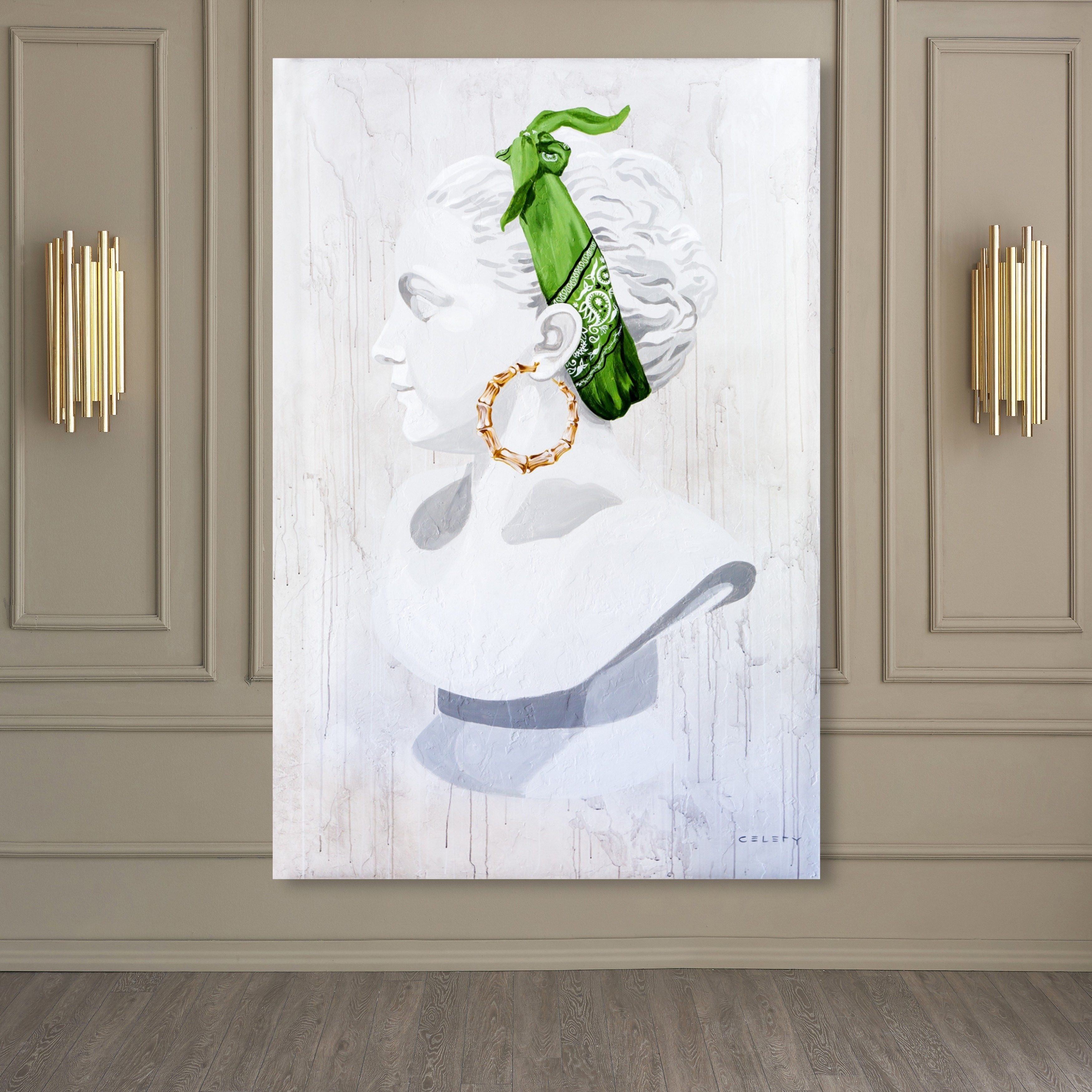 Oliver Gal 'Celery Jones - Venus From The Block' Fashion and Glam