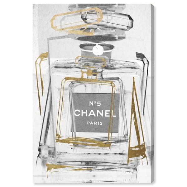 Oliver Gal 'Chanel Paris' Champagne Glass Print | Best Price and Reviews |  Zulily
