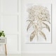 Oliver Gal 'Floral Sketch Gold' Floral and Botanical Wall Art Canvas ...