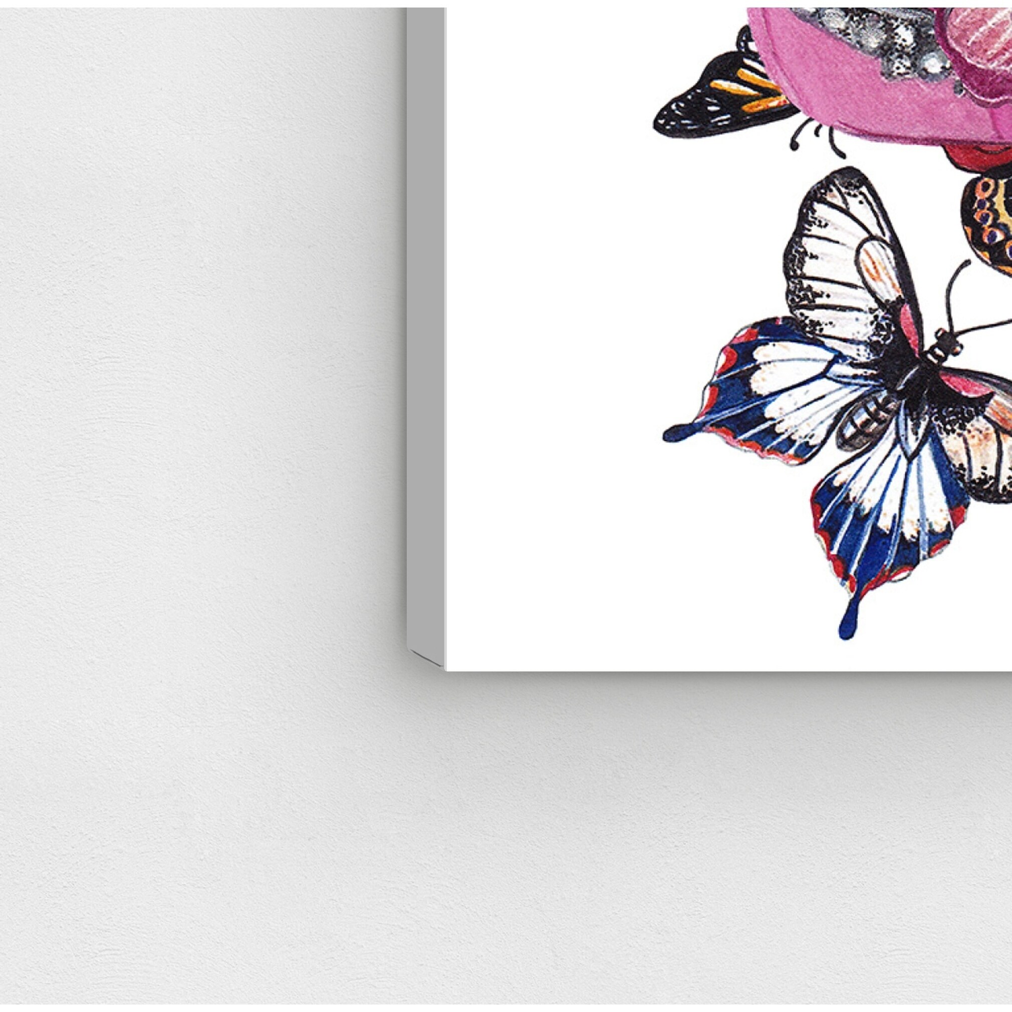Oliver Gal 'Doll Memories - Butterfly Bag' Fashion and Glam