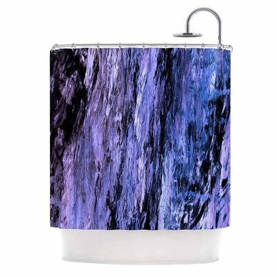 Porch & Den 'Rainbow Bark 6' Shower Curtain