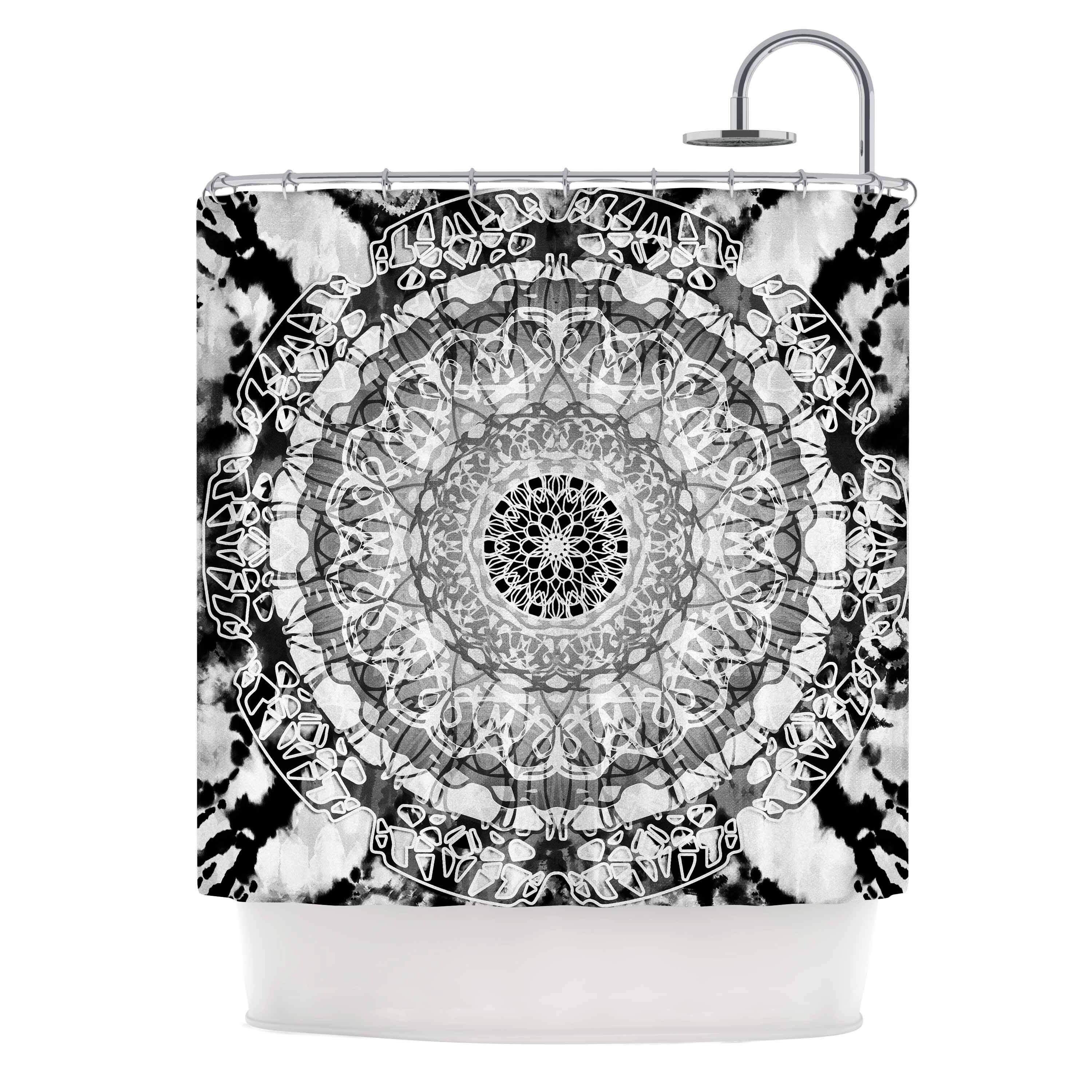 Shop Nina May Tie Dye Mandala Jain Shower Curtain Free