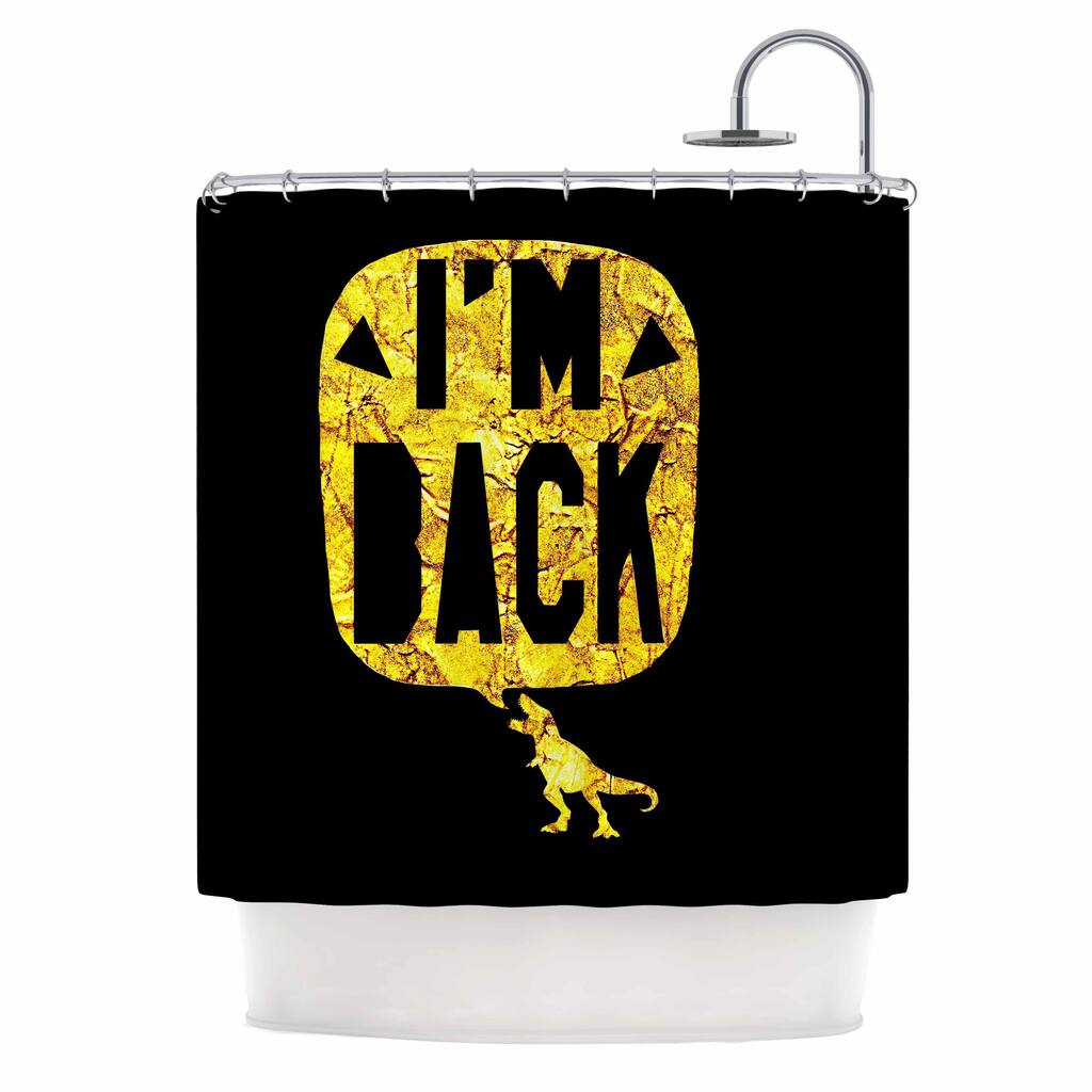 BarmalisiRTB "I'm Back" Shower Curtain